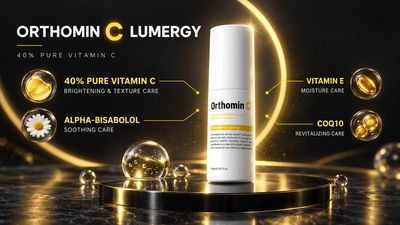 Intensive Brightening Care with 40% Pure Vitamin C: Orthomin C Lumergy